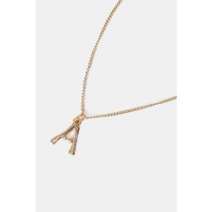 A-M Letter Pendant Necklace